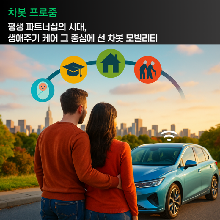 [차봇 프로줌] 평생 파트너십의 시대, 생애주기 케어 그 중심에 선 모빌리티