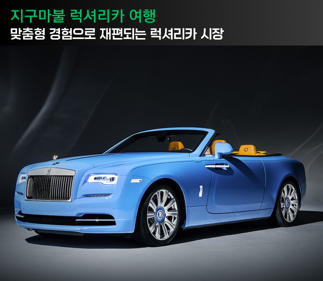 [지구마불 모빌리티 여행:11. 럭셔리카 편] 맞춤형 경험으로 재편되는 럭셔리카 시장