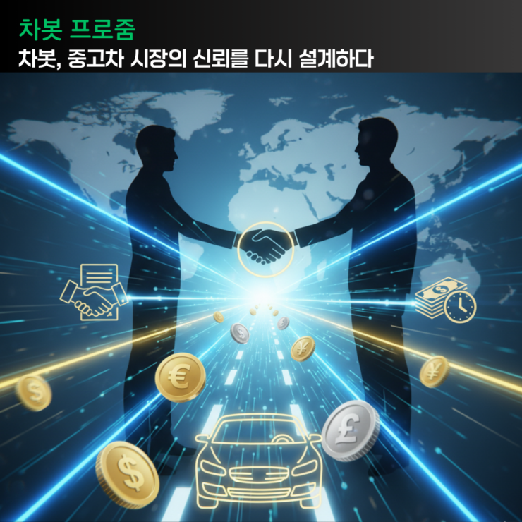 [차봇 프로줌] 차봇, 중고차 시장의 신뢰를 다시 설계하다.