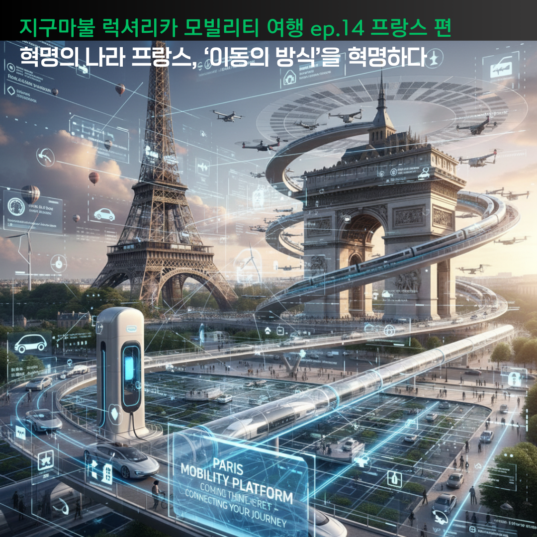 [차봇 프로줌] 지구마불모빌리티 여행 ep.14 / 혁명의 나라 프랑스, 디지털 시대 ‘이동의 방식’을 혁명하다