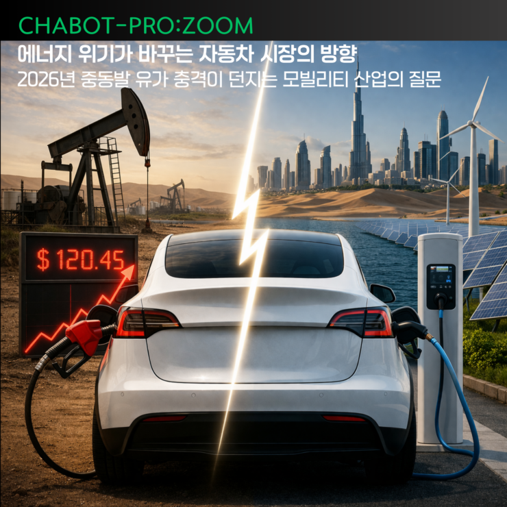 [차봇 프로줌] 에너지 위기가 바꾸는 자동차 시장의 방향