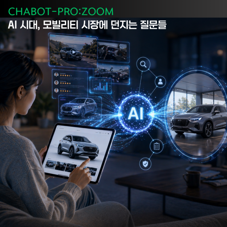 [차봇 프로줌 l 모빌리티 판 읽기 ep.2] AI 시대, 모빌리티 시장에 던지는 질문들